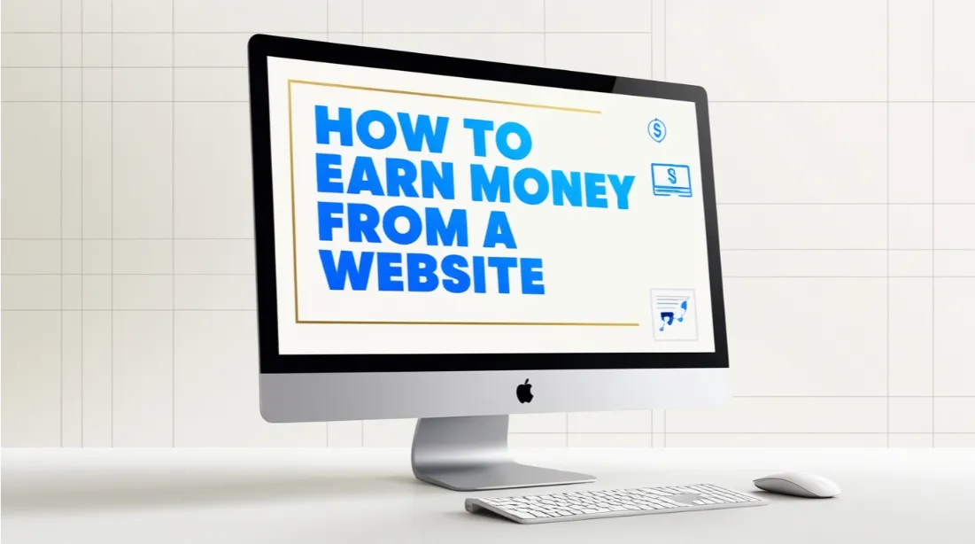 how to earn money from a website